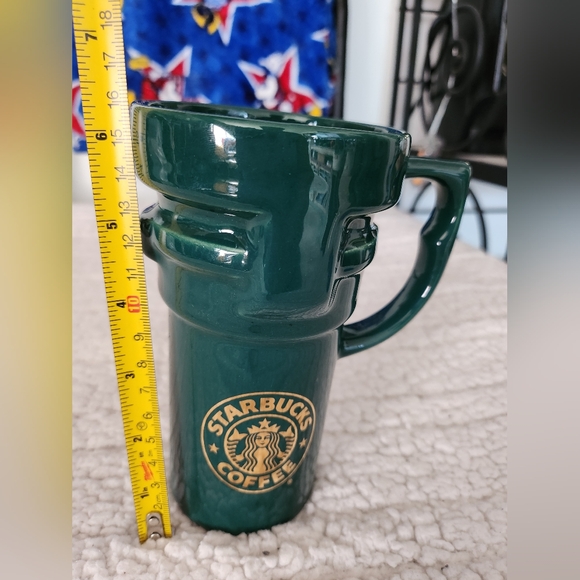 Vintage Starbucks Ceramic Tumbler with Lid - Picture 6 of 6